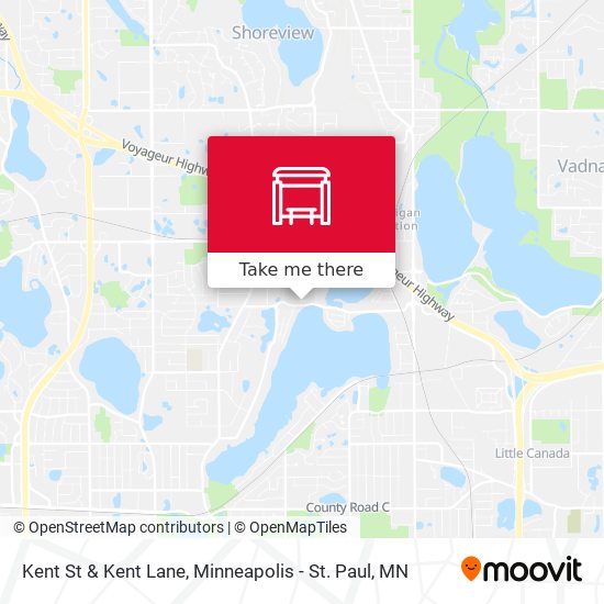 Mapa de Kent St & Kent Lane