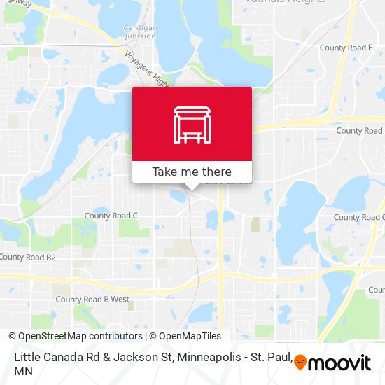 Little Canada Rd & Jackson St map