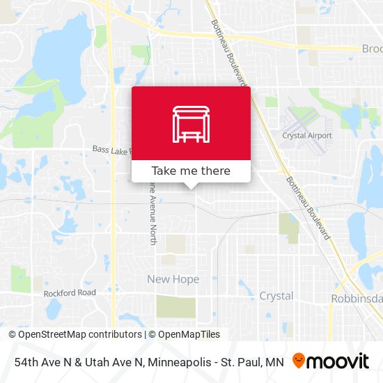 Mapa de 54th Ave N & Utah Ave N