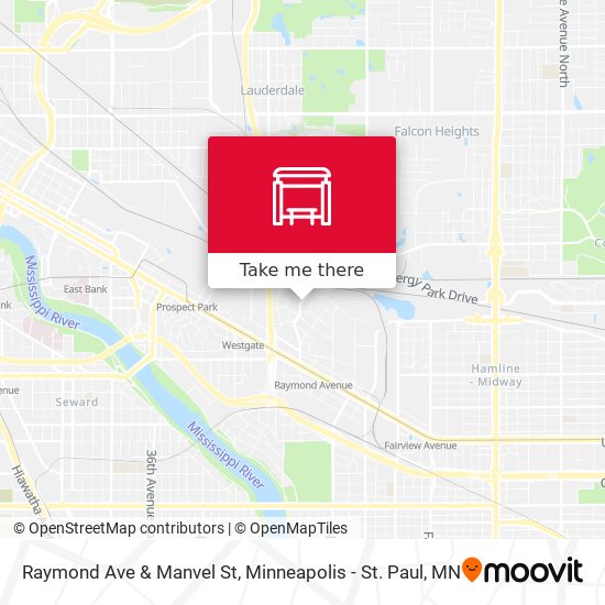 Raymond Ave & Manvel St map