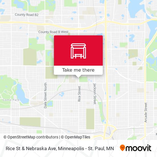 Mapa de Rice St & Nebraska Ave