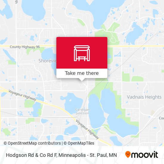 Mapa de Hodgson Rd & Co Rd F