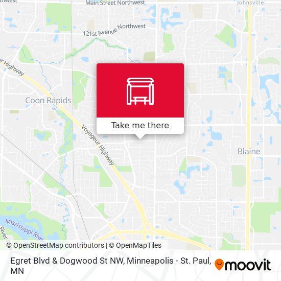 Egret Blvd & Dogwood St NW map