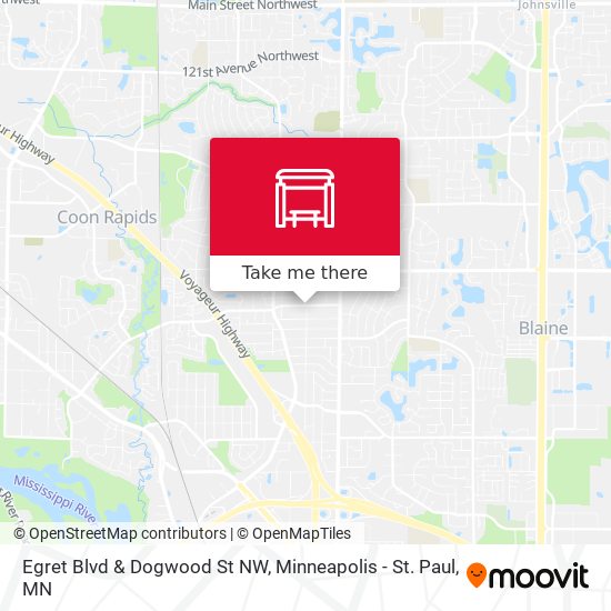 Mapa de Egret Blvd & Dogwood St NW