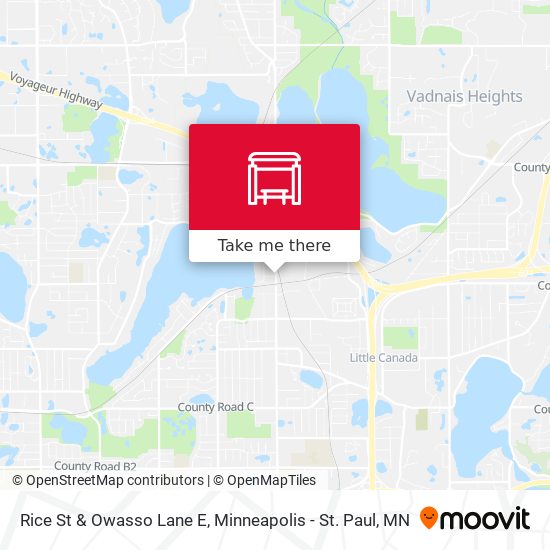 Mapa de Rice St & Owasso Lane E