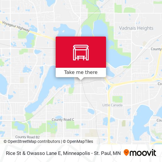 Mapa de Rice St & Owasso Lane E