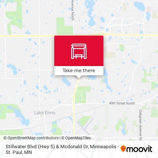 Stillwater Blvd (Hwy 5) & Mcdonald Dr map