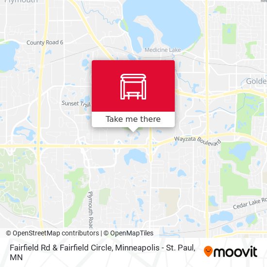 Fairfield Rd & Fairfield Circle map