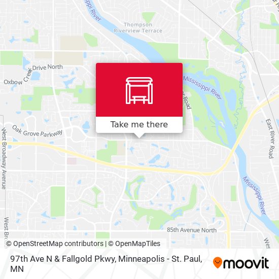 Mapa de 97th Ave N & Fallgold Pkwy