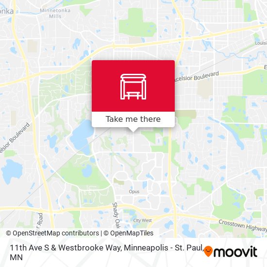 11th Ave S & Westbrooke Way map