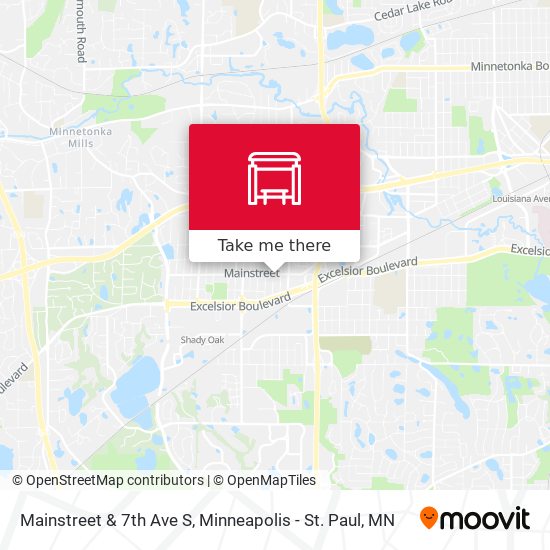 Mainstreet & 7th Ave S map