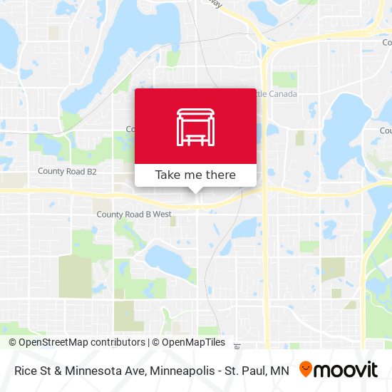 Rice St & Minnesota Ave map