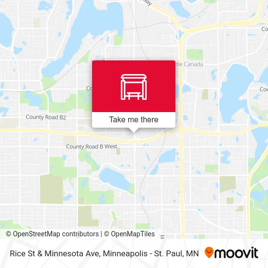 Rice St & Minnesota Ave map