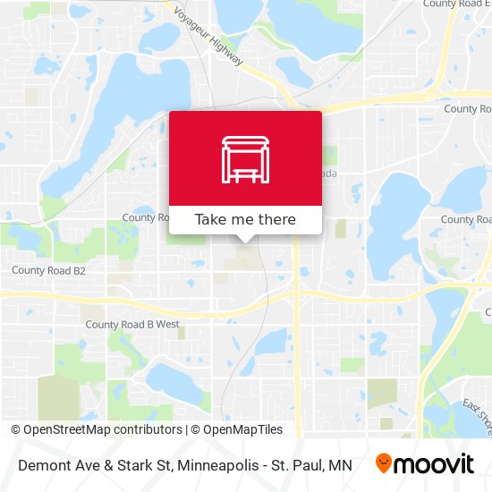 Mapa de Demont Ave & Stark St