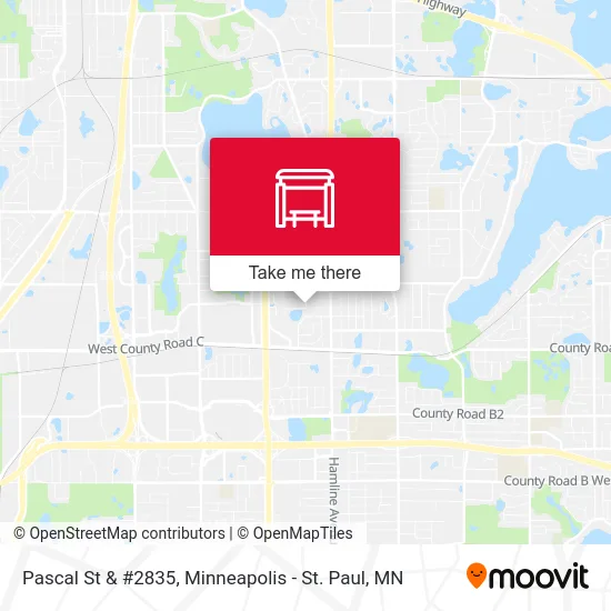 Pascal St & #2835 map