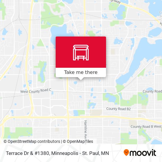 Mapa de Terrace Dr & #1380