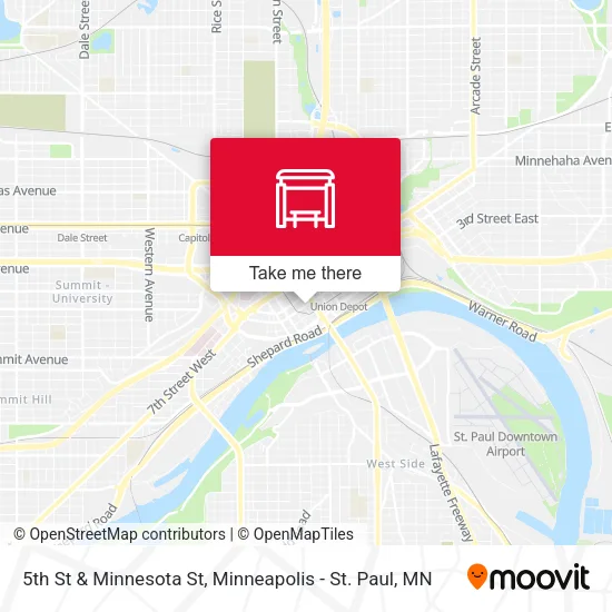 Mapa de 5th St & Minnesota St