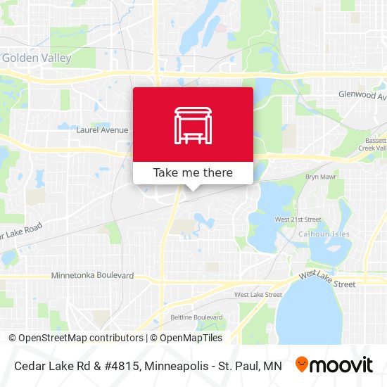 Mapa de Cedar Lake Rd & #4815