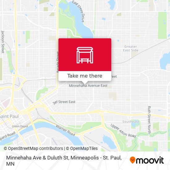Mapa de Minnehaha Ave & Duluth St