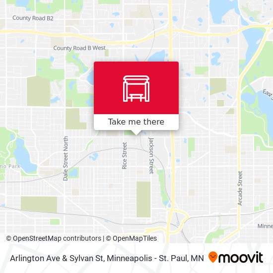 Mapa de Arlington Ave & Sylvan St