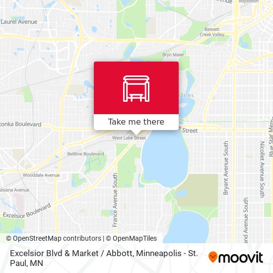 Mapa de Excelsior Blvd & Market / Abbott