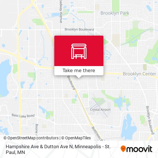 Mapa de Hampshire Ave & Dutton Ave N