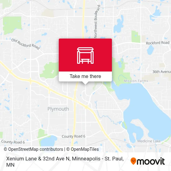 Xenium Lane & 32nd Ave N map