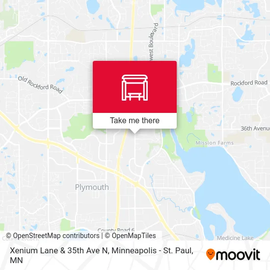 Xenium Lane & 35th Ave N map