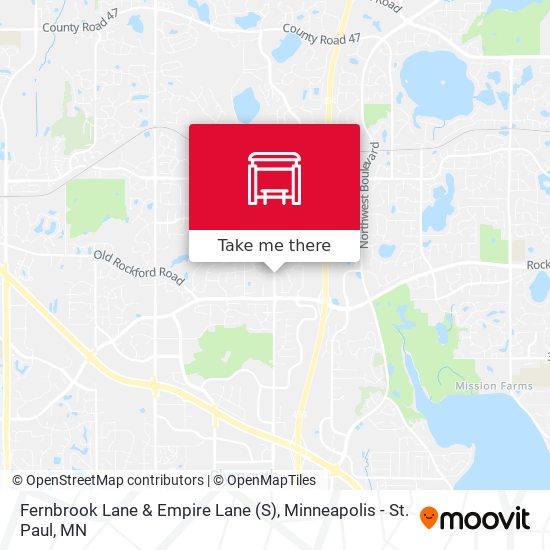Fernbrook Lane & Empire Lane (S) map