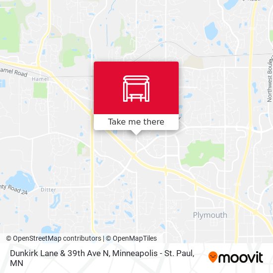 Dunkirk Lane & 39th Ave N map