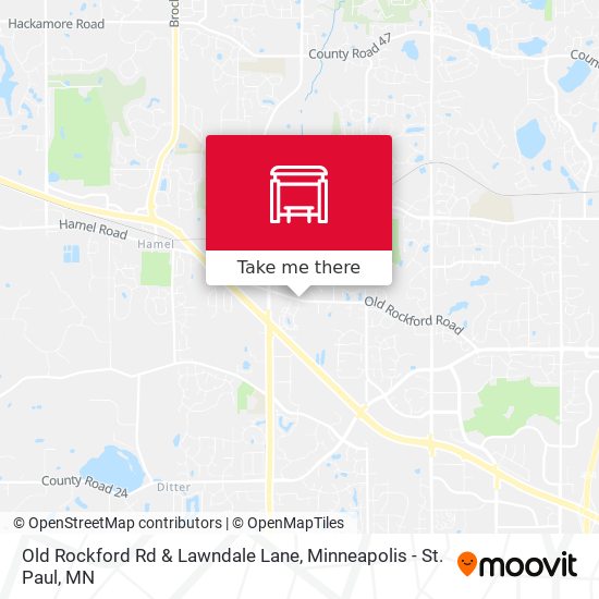Mapa de Old Rockford Rd & Lawndale Lane
