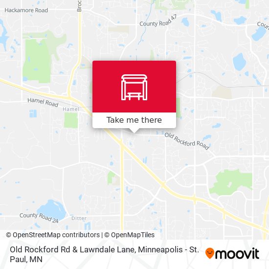 Mapa de Old Rockford Rd & Lawndale Lane