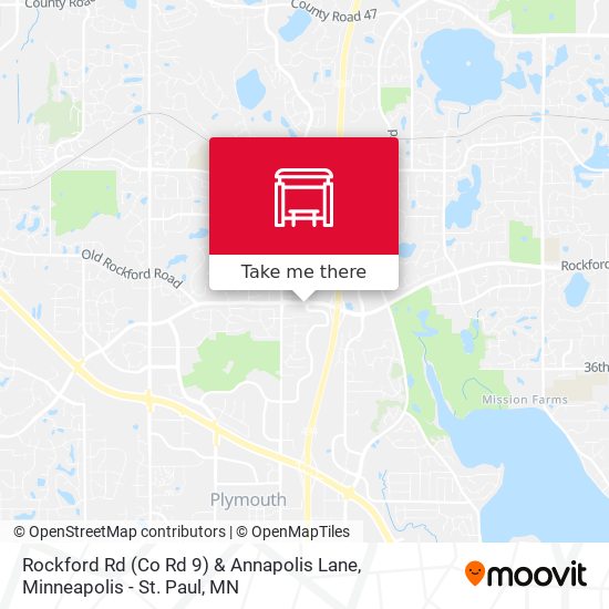 Rockford Rd (Co Rd 9) & Annapolis Lane map