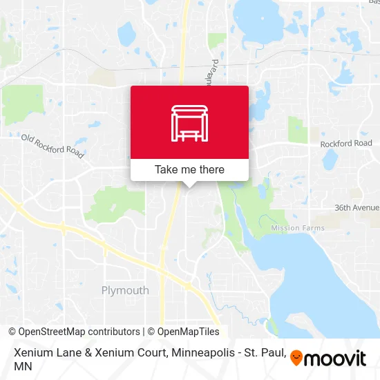 Xenium Lane & Xenium Court map