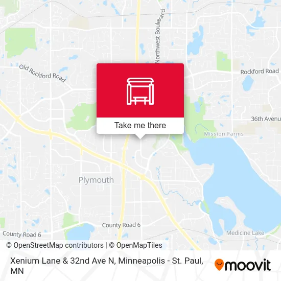 Xenium Lane & 32nd Ave N map