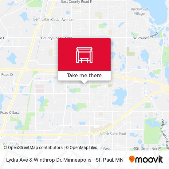 Mapa de Lydia Ave & Winthrop Dr