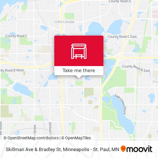 Skillman Ave & Bradley St map