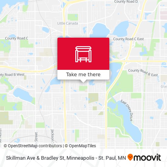 Mapa de Skillman Ave & Bradley St