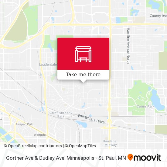 Mapa de Gortner Ave & Dudley Ave