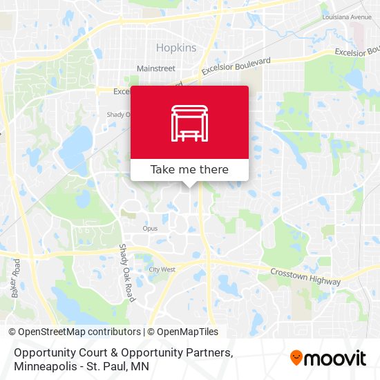 Opportunity Court & Opportunity Partners map