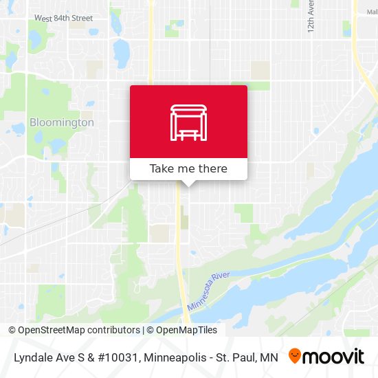 Lyndale Ave S & #10031 map