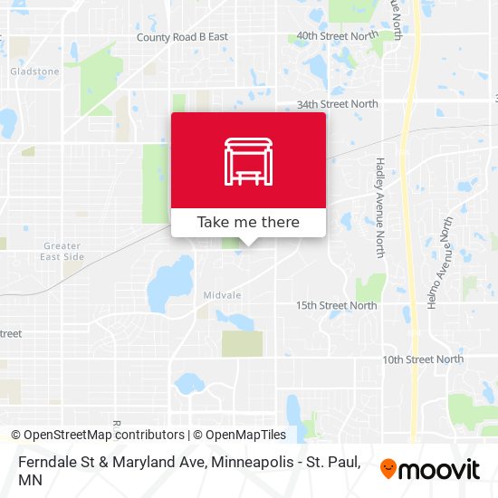 Mapa de Ferndale St & Maryland Ave