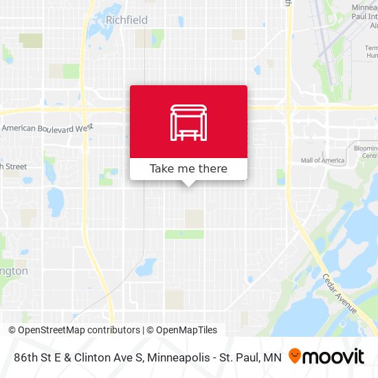 Mapa de 86th St E & Clinton Ave S