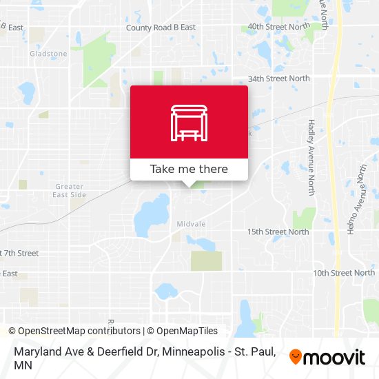 Mapa de Maryland Ave & Deerfield Dr
