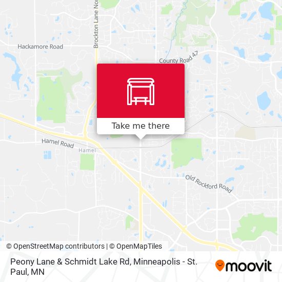 Mapa de Peony Lane & Schmidt Lake Rd