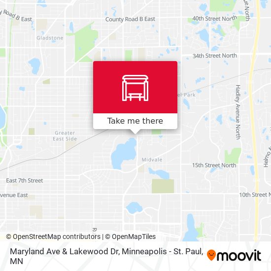 Mapa de Maryland Ave & Lakewood Dr