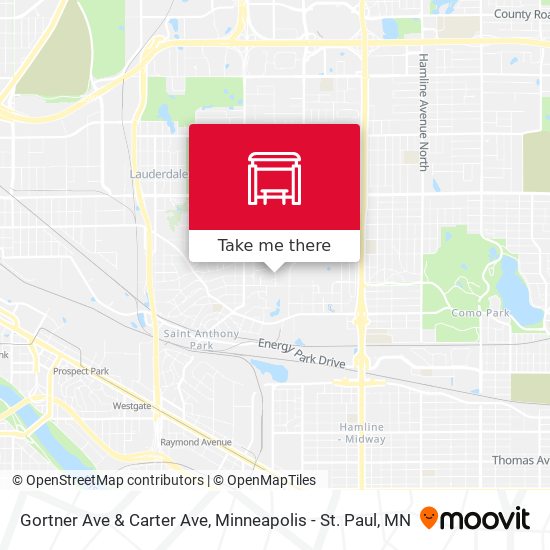 Mapa de Gortner Ave & Carter Ave