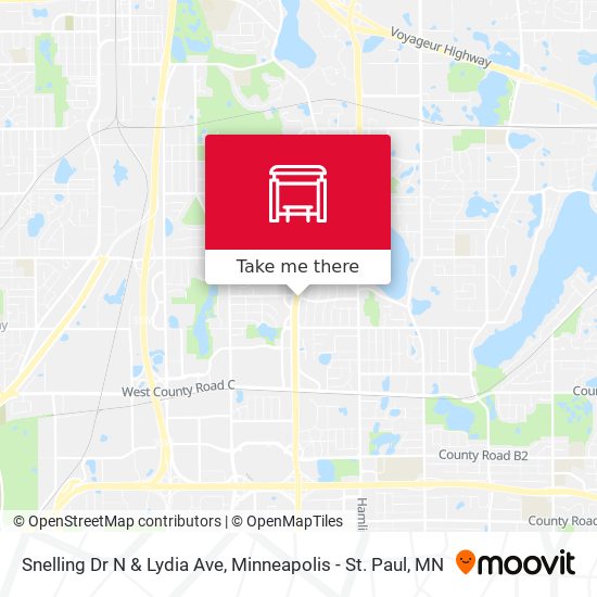 Mapa de Snelling Dr N & Lydia Ave