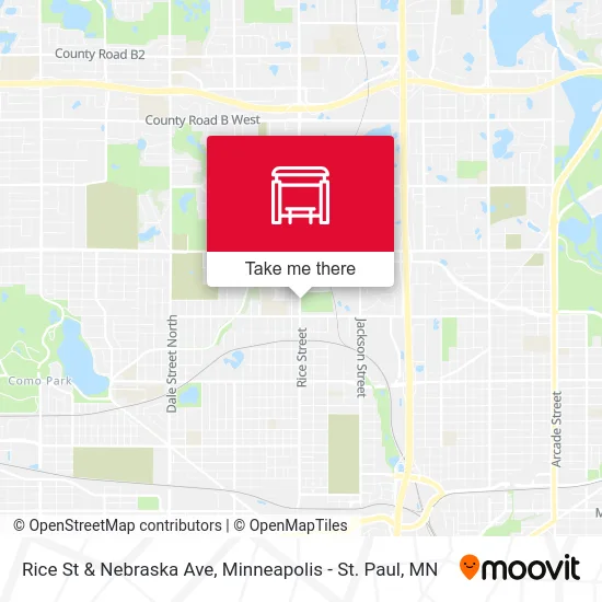 Rice St & Nebraska Ave map