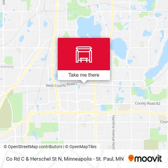 Mapa de Co Rd C & Herschel St N